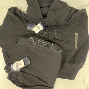 Ralph Lauren Jogger Set, Black, Medium